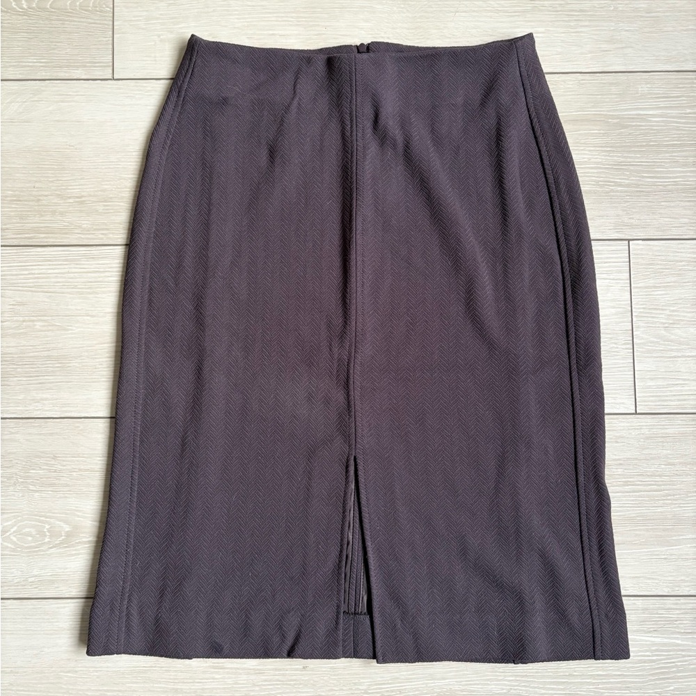 MM LaFleur Greenpoint Skirt Chevron Stripe Fig 8